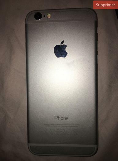 iPhone 6 silver 64gb bloqué