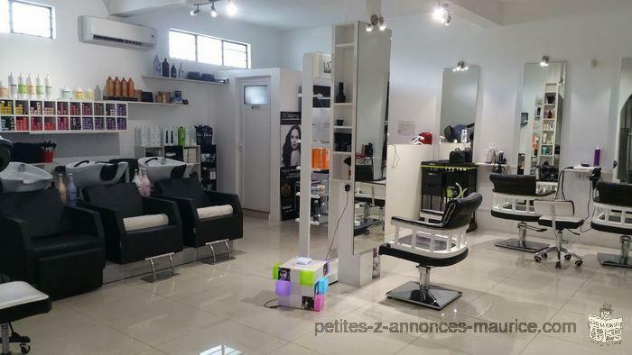 À VENDRE : SALON DE COIFFURE ET INSTITUT DE BEAUTÉ GRAND BAIE- CONCEPT UNIQUE AU MONDE !