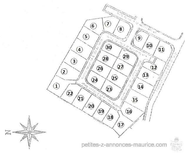 Terrain a Vendre Pointe aux Piments, Morcellement Ramdany , LOT 10