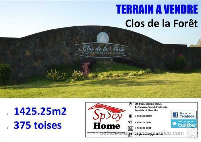 Terrain a Vendre le Clos de la foret, Charmose