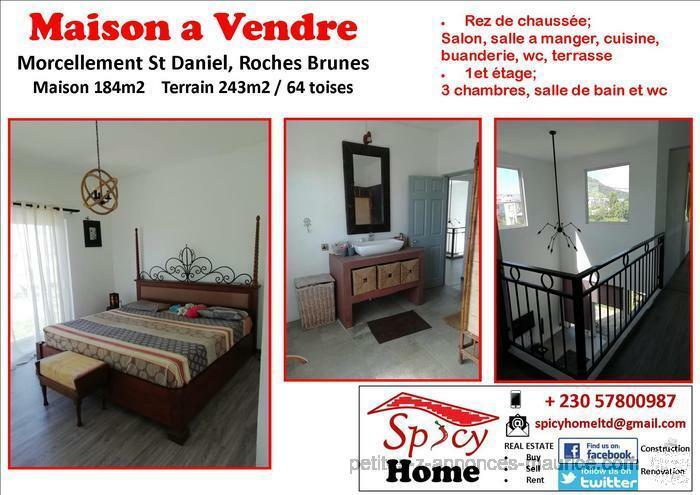 Maison a Vendre Roches Brunes*