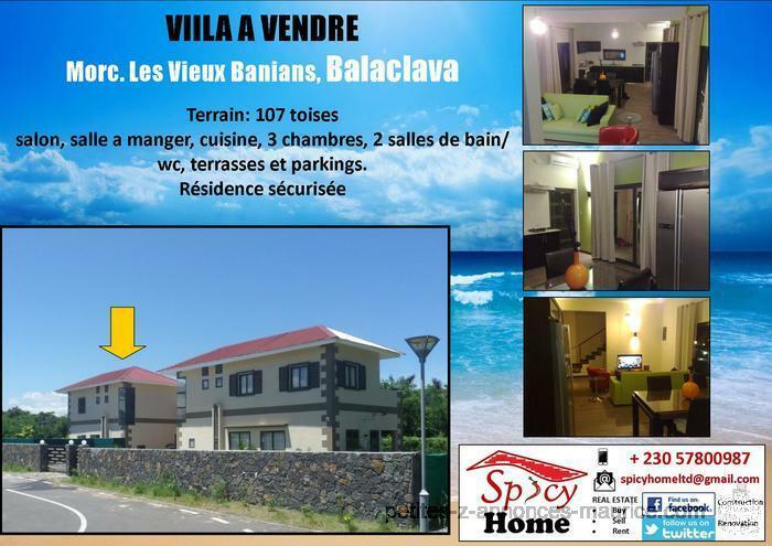 Jolie Villa a Vendre Balaclava