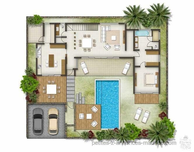 SOMPTUOUS PRESTIGIOUS PDS VILLAS SOON DELIVERED IN THE HEART OF TAMARIN - MAURITIUS