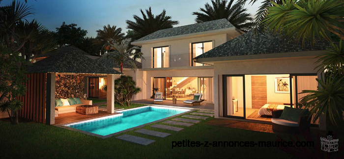 SOMPTUEUSES VILLAS PDS DE PRESTIGES BIENTOT LIVREES AU CŒUR DE TAMARIN – ILE MAURICE