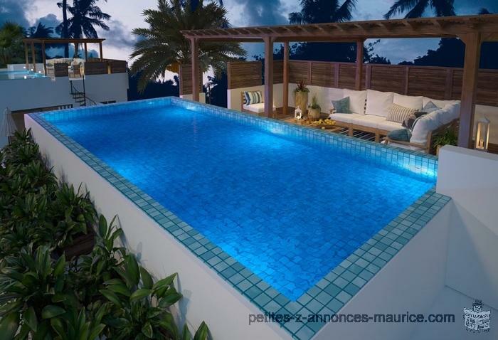 PRIX ATTRACTIFS ! PROCHE MER ! MAGNIFIQUE PENTHOUSE DE PRESTIGE AVEC PISCINE PRIVÉE A PEREYBERE