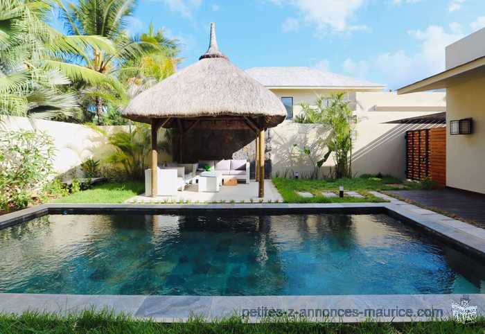 TRES PROCHE MER ! VILLAS TROPICALES DE 3 CH DEJA CONSTRUIT A PEREYBERE - ILE MAURICE