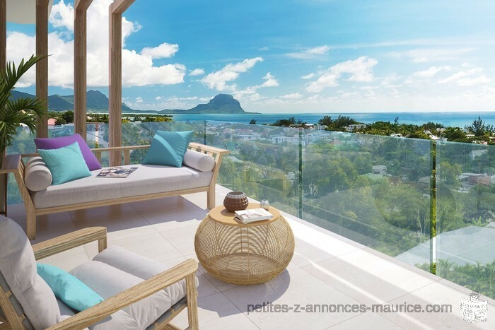 PROJET D’APPARTEMENTS ET PENTHOUSES VUE MER ET PROCHE MER A TAMARIN – OUEST DE L’ILE MAURICE