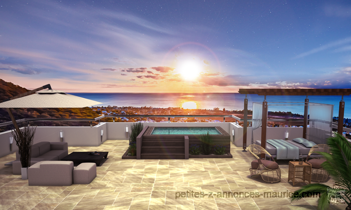 LUXURY SEA VIEW APARTMENTS & PENTHOUSES IN TAMARIN WITH 2020 DELIVERY - WEST MAURITIUS