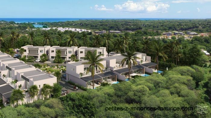 SUPERBES VILLAS EN DUPLEX PROCHE MER ET COMMODITES A TAMARIN – ILE MAURICE