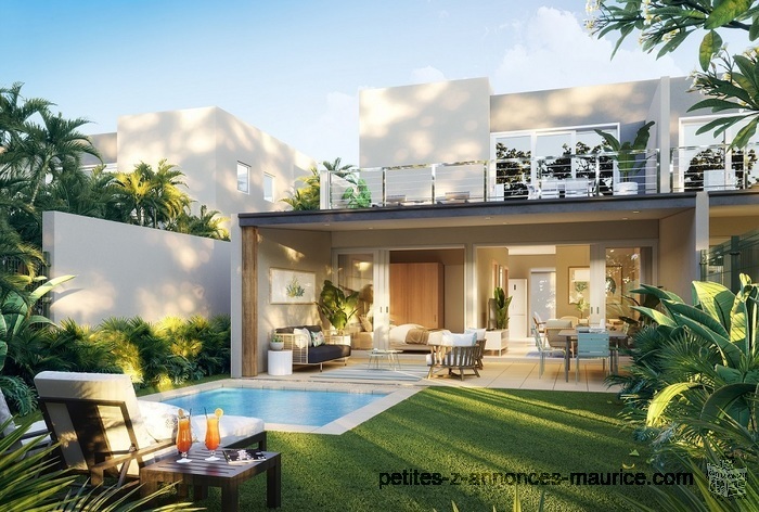 BEAUTIFUL DUPLEX VILLAS CLOSE TO THE SEA AND AMENITIES IN TAMARIN -MAURITIUS