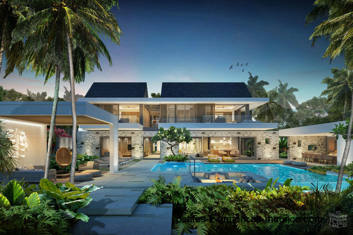 DIRECT ACCESS TO THE BEACH! PRESTIGIOUS HIGH-END VILLAS NEAR BELLE MARE - MAURITIUS