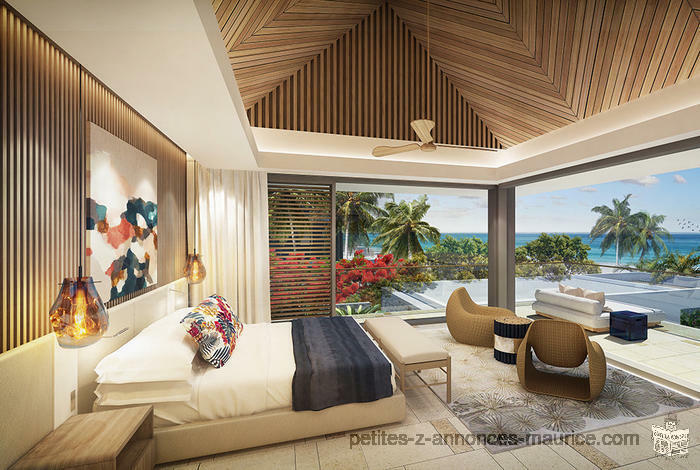 DIRECT ACCESS TO THE BEACH! PRESTIGIOUS HIGH-END VILLAS NEAR BELLE MARE - MAURITIUS