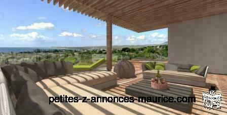 BEAUX APPARTEMENTS ET PENTHOUSES VUE MER ET PROCHE MER A TAMARIN – ILE MAURICE