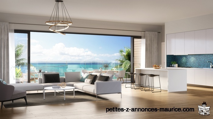 EXTRAORDINAIRE PENTHOUSE DANS UNE RESIDENCE FACE MER A PEREYBERE – ILE MAURICE