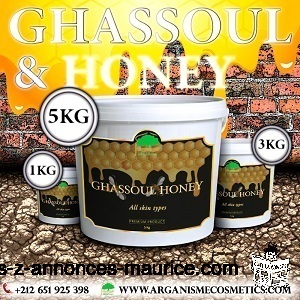 Le Ghassoul ou rhassoul Argile cosmétique 100% naturelle