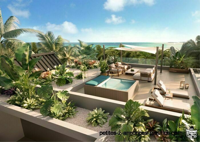 SUBLIME RESIDENCE A 300 M DE LA PLAGE ET ACCES AU BEACH CLUB A PEREYBERE – ILE MAURICE