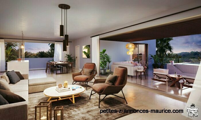 CLOSE BEACH! SUMPTUOUS & MODERN PENTHOUSES WITH PRIVATE POOL IN PEREYBERE - MAURITIUS