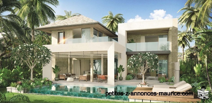 SPLENDID HIGH-END GOLF VILLAS CLOSE TO MONT CHOISY BEACH MAURITIUS