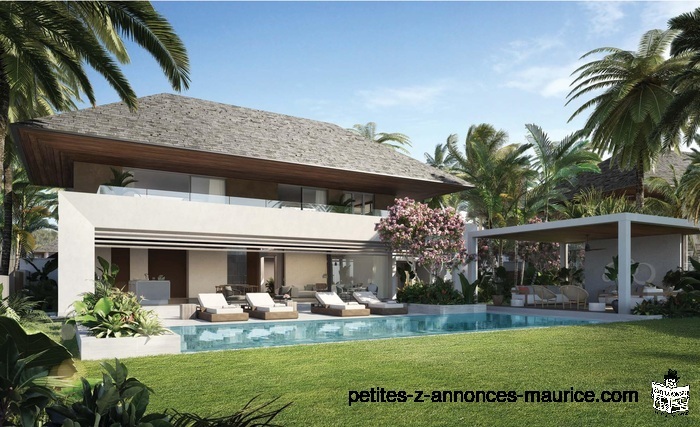 GRANDES ET LUXUEUSES VILLAS AVEC VUE SUR GOLF ET A 2 PAS DU LAGON A MONT CHOISY