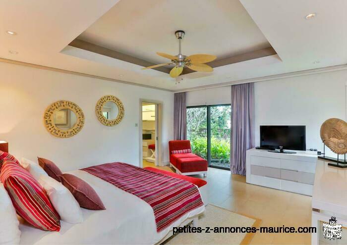 PRESTIGIOUS RESALE VILLA WITH GOLF, LAGOON AND ILE AUX CERFS VIEWS IN ANAHITA RESORT DOMAIN