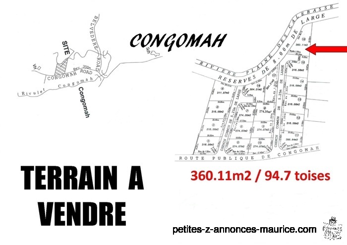 Terrain a Vendre Congomah