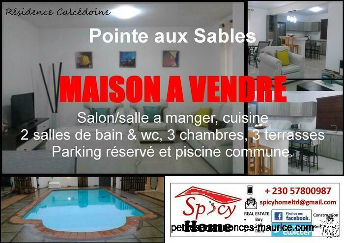 Maison a Vendre Pointe aux Sables