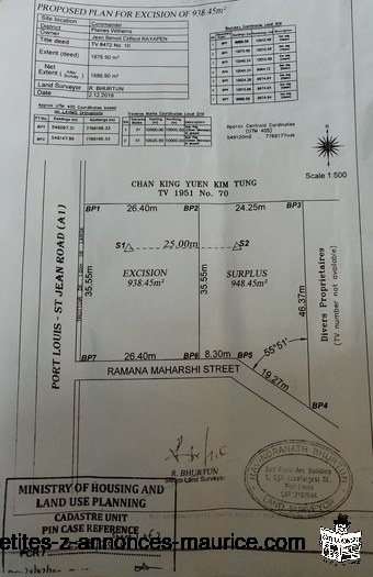 Terrain a Vendre Coromandel