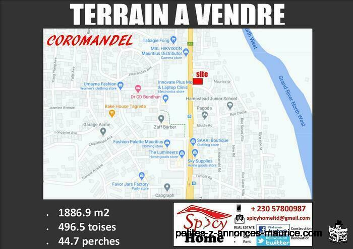 Terrain a Vendre Coromandel