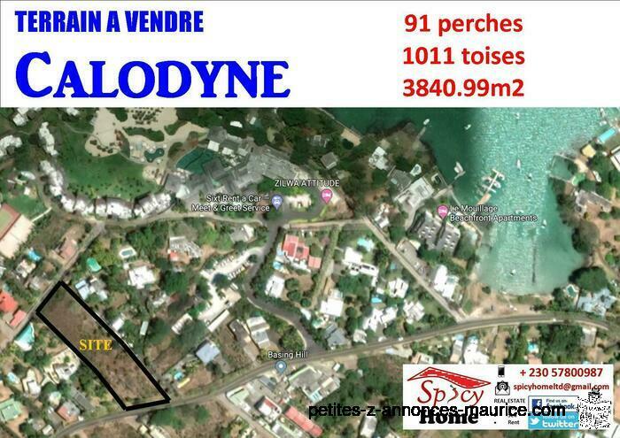 Terrain a Vendre St Francois , Calodyne