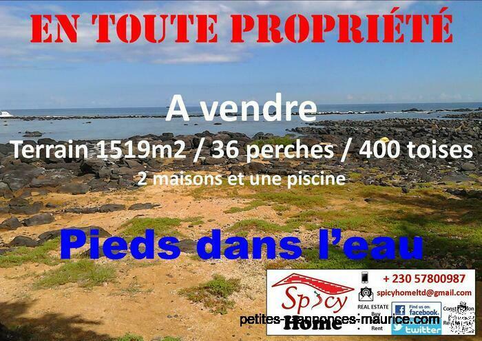 Terrain a Vendre PIEDS DANS LÉAU Albion