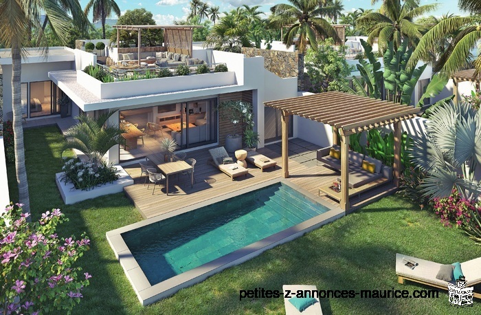 SUPERBES VILLAS MODERNES VUE MONTAGNE A TAMARIN – OUEST ILE MAURICE