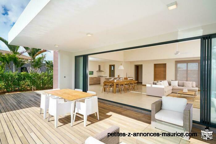 SUBLIME MODERN VILLA SEA VIEW 2 STEPS FROM THE SEA & GOLF IN AZURI - MAURITIUS