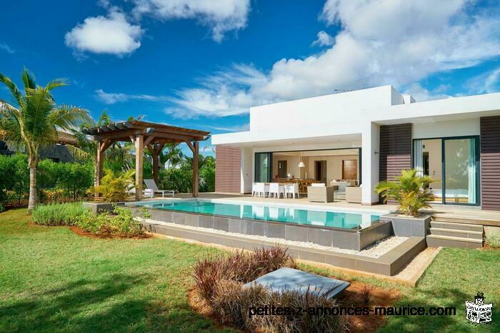 SUBLIME MODERN VILLA SEA VIEW 2 STEPS FROM THE SEA & GOLF IN AZURI - MAURITIUS