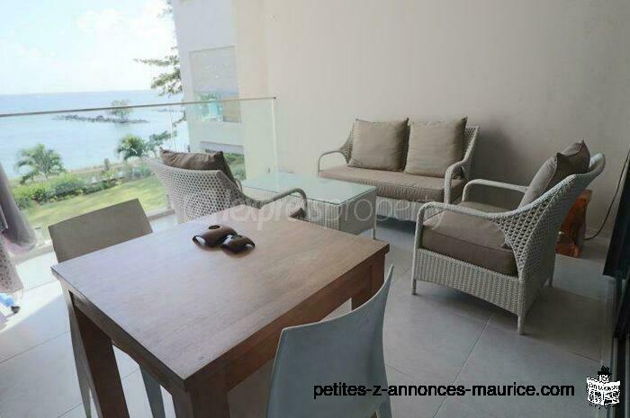 BEL APPARTEMENT FACE MER & VUE MER A TROU AUX BICHES – ILE MAURICE