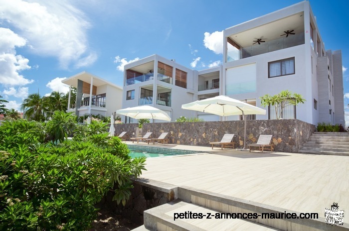 BEAUTIFUL SEAVIEW PENTHOUSE FACING THE SEA IN TROU AUX BICHES - MAURITIUS