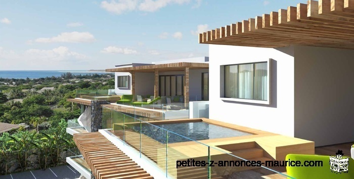 SOMPTUEUX PENTHOUSES VUE MER ET PROCHE MER A TAMARIN – ILE MAURICE