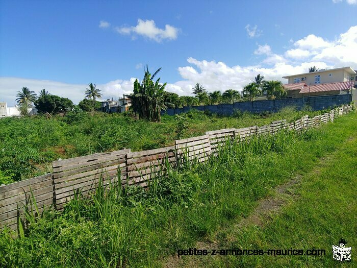 Terrain residentiel a vendre a La Clemence, Riviere Du Rempart, ile Maurice