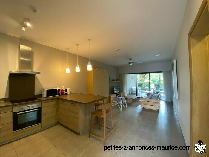 100 M FROM A BEAUTIFUL LAGOON & GOLF ! FURNISHED APARTMENT IN MONT CHOISY - MAURITIUS