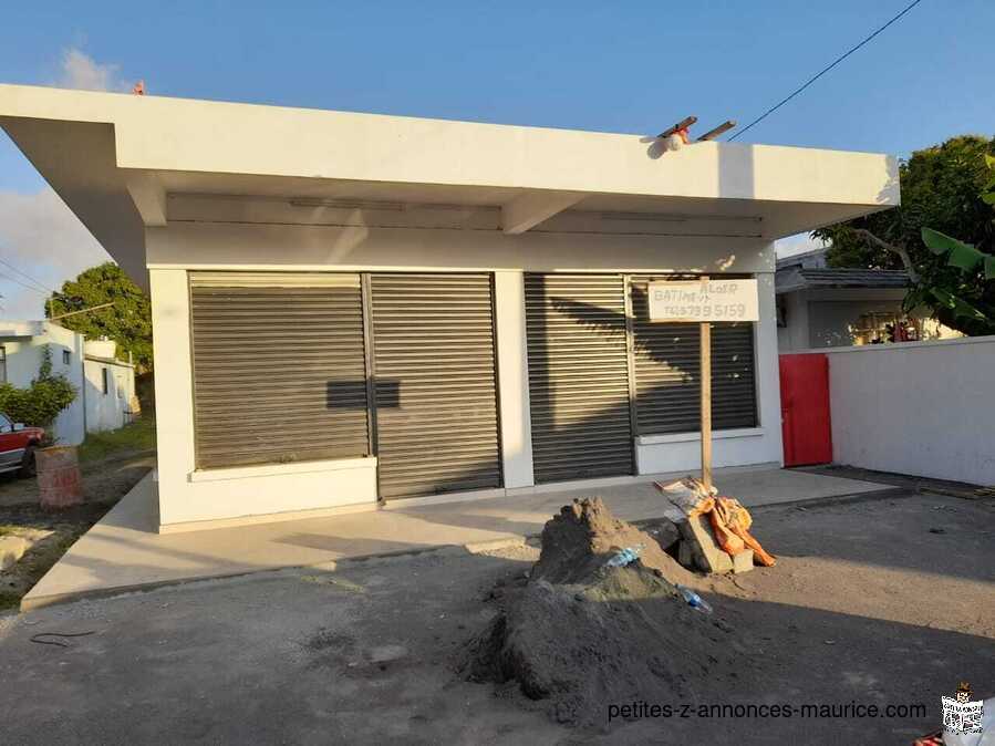 Commercial space for rent at Route Bassin, Quatre-Bornes near Proguard