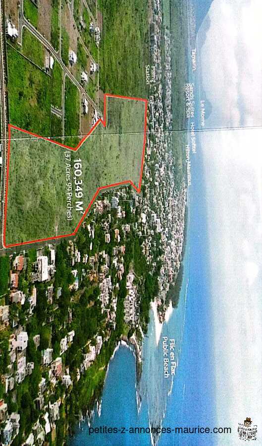 Residential Land on sale at Flic en Flac in Mauritius