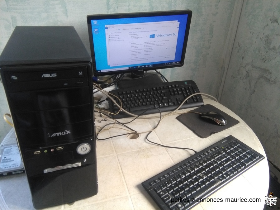 Second Hand: {CPU Only}: Clone (Intel Core i3/ 4 GB Ram-160GB Harddisk-DVD Writer/DVI)