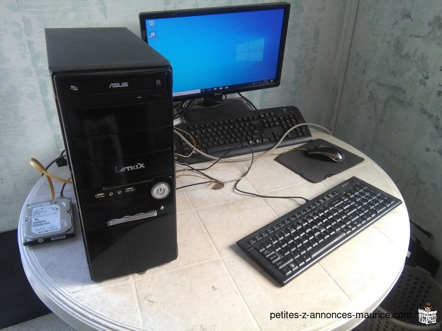 Unite Central D'occasion: {CPU Only}: Clone (Intel Core i3/ 4 GB Ram-160GB Harddisk-DVD Writer/DVI)