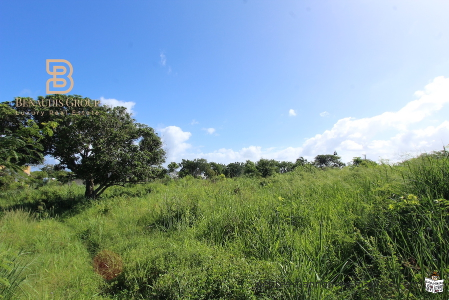 À VENDRE, ILE MAURICE, PEREYBERE, SUR LE CHEMIN 20 PIEDS, TERRAIN PLAT ET CONSTRUCTIBLE DE 1027 M2