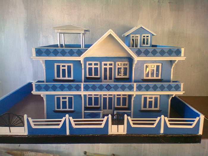 Maquette maison en bois a vendre