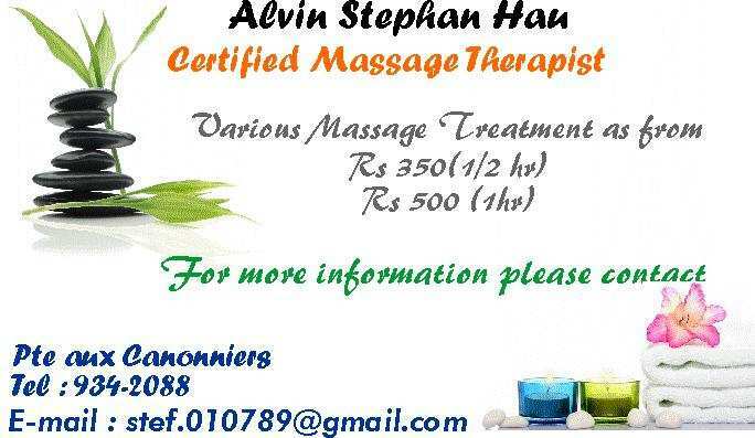 Traitements de massage