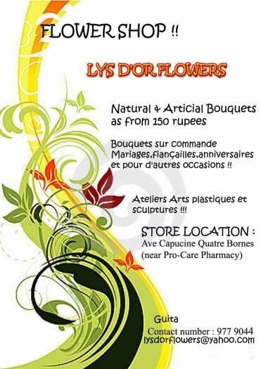 Ateliers Art plastiques et Art Florale