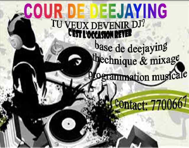 COURS DE DEEJAYING