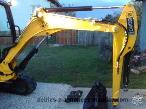 mini pelle JCB 8030 ZTS