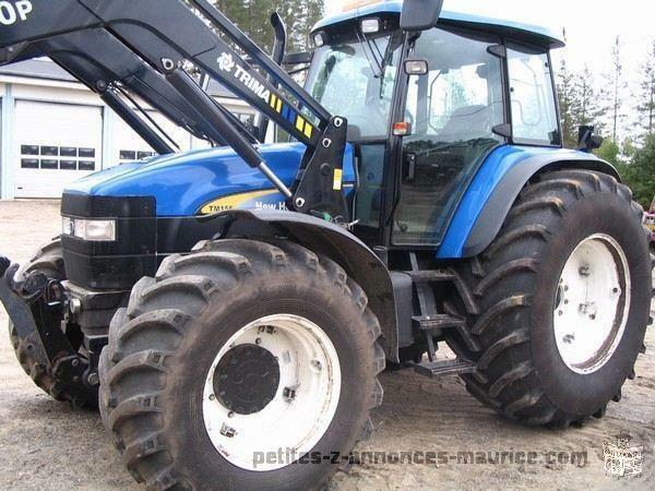 Tracteur New Holland TM 155 et son chargeur