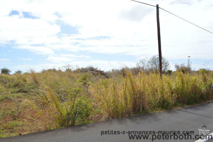 For sale land on the roadside of Petit Raffray.